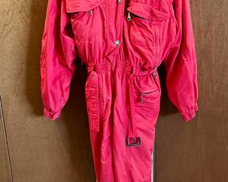 1990's Fila Red Ski Suit - Size 8