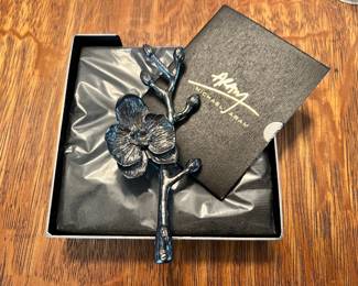 Michael Aram Black Orchid Napkin Holder