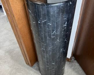 Black Marble Pedestal 