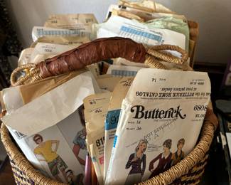 Assortment of Sewing Patterns
