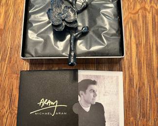 Michael Aram Black Orchid Napkin Holder