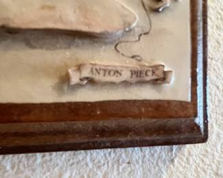 Anton Pieck 3D City Scene Paper Artwork