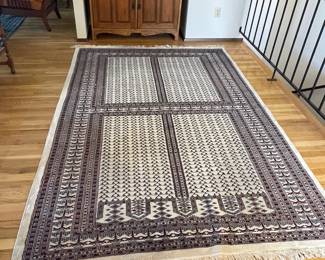 Hand Knotted Oriental Rug - 8x5’
