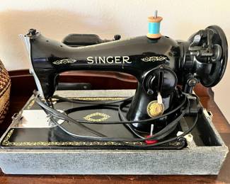 Singer Black Gold Sewing Machine 