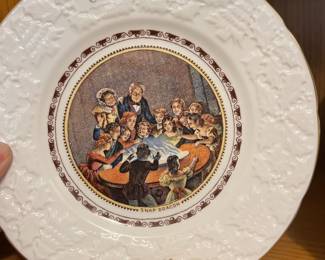 Assortment of Coal Port Christmas Plates