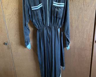 Circa 1990's d. Frank Black & White Jumpsuit