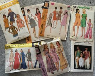 Assortment of Sewing Patterns
