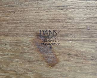 Mid 20th Century Dansk Teak Round Cheese/Cutting Board