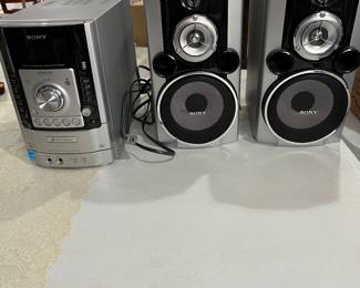 Sony radio and cd player