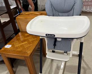 End table and high chair