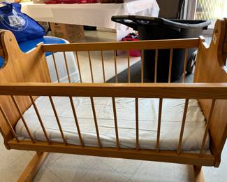 Custom crafted cradle