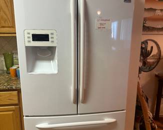 GE French door Almost new Refrigerator 