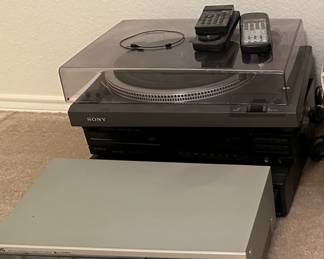 Sony Record Player