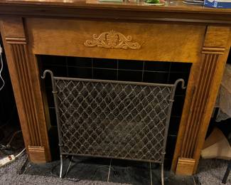 Oak hearth