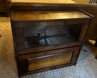 Small barrister bookcase