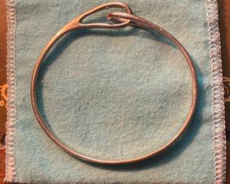 Tiffany & Co. bangle bracelet - interlocking loops