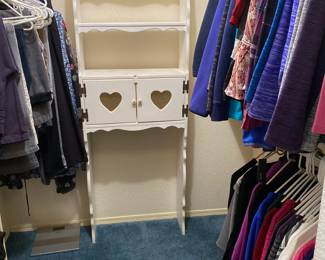 Behind the toilet sheet - cabinet