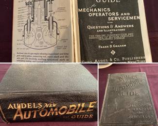 Beautiful old book - audels automobile book