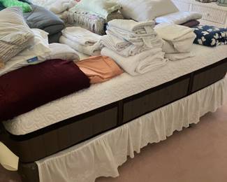 Linens and King Sized Bed