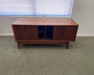 Scandinavian - Vintage Modern Century Wood Cabinet