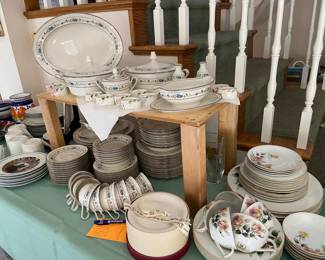 Noritake diningware, italian ceramique