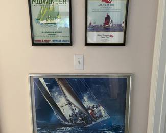 artwork sailing boats 