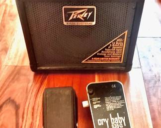Peavy Max 158 Bass Amp, Cry Baby's