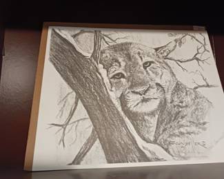 Pencil sketch by Mel Counseller