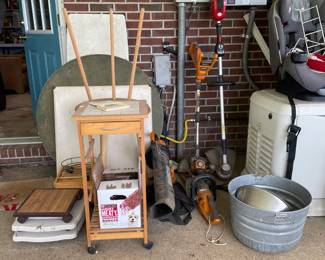 WORKS WEED EATER, HEDGE TRIMMR AND BLOWER, 