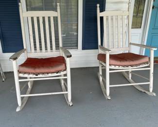 2 OF 4 PORCH ROCKERS