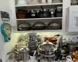 TODD ENGLISH COOKWARE AND OTHERS