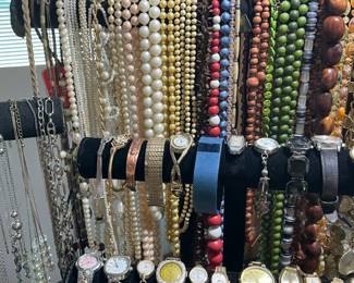 WATCHES AND NECKLACES