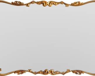 60" Scroll Frame Wall Mirror