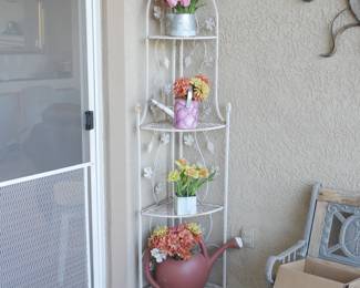 4-Tier Collapsible Garden Corner Shelf