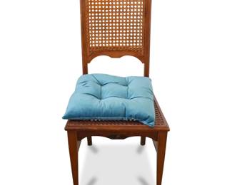 French Provincial Cane Accent Chair