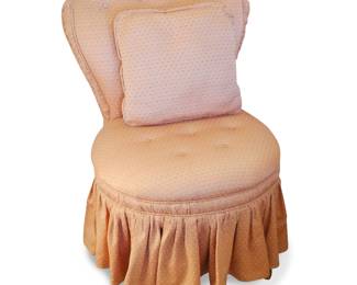 Pink Boudoir Chair