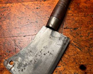 Early 1900s antique cleaver 