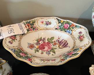 Meissen Large Oval Compote