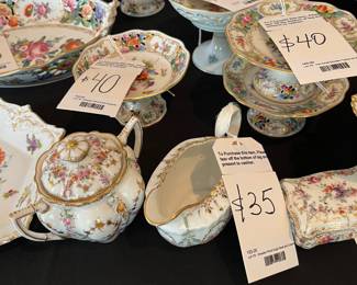 More Meissen and other porcelains
