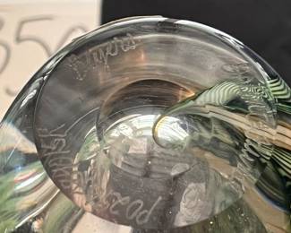 Orient and Flume Art Glass Markings