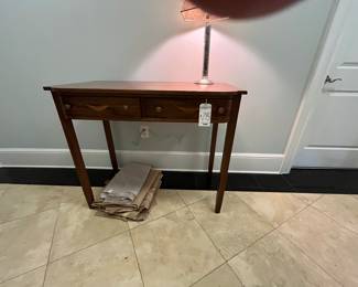 Adams Style Inlaid Foyer Table