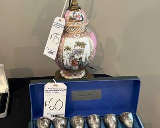 Sterling Silver Weighted Base Cordials