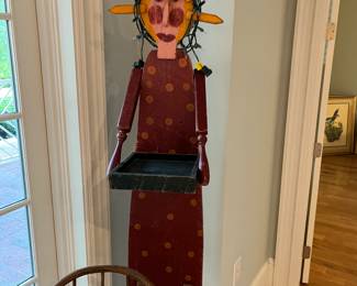 Folk Art 5 ft tall Angel 