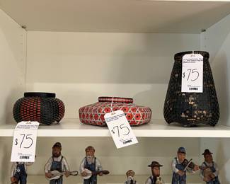 Jackie Abrams Fiber Art Baskets