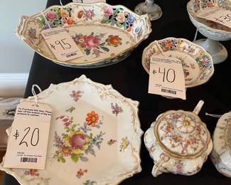 Meissen Dresden Flowers