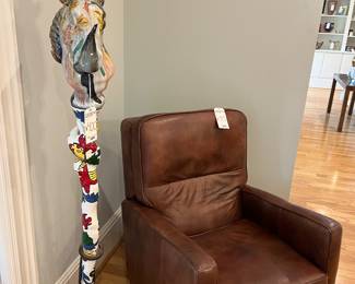 The Becks Art Glass Horse Head