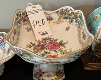 Large Meissen Reticulated Center Piece