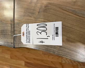 Tag for Kaufman Custom Table