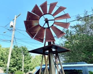outdoor windmill
