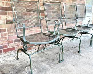 Wrought iron chairs